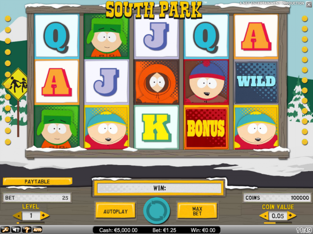 игровые автоматы south park